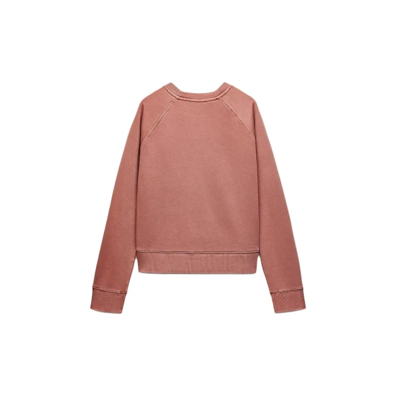 ZARA Sweatshirts Women's Pink-1