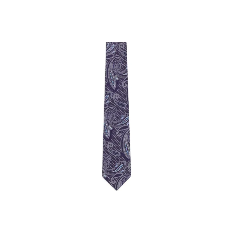 ETRO Printed Silk Tie-1