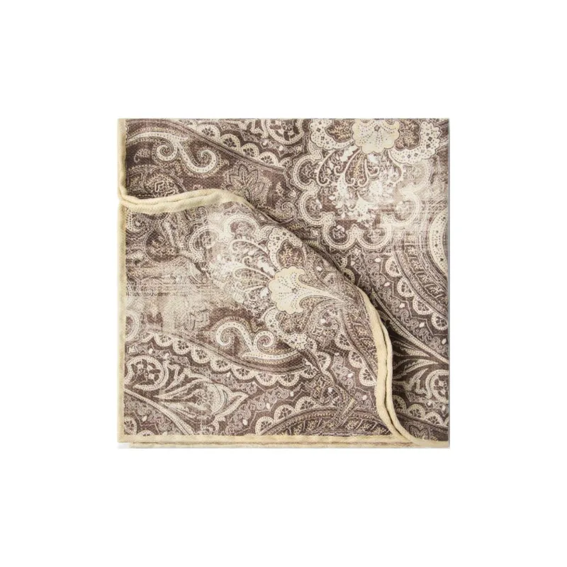 Brunello Cucinelli Double Face Pocket Square-0