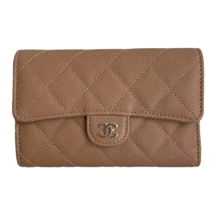 CHANEL Classic Medium Flap Wallet Caramel AP0232-0