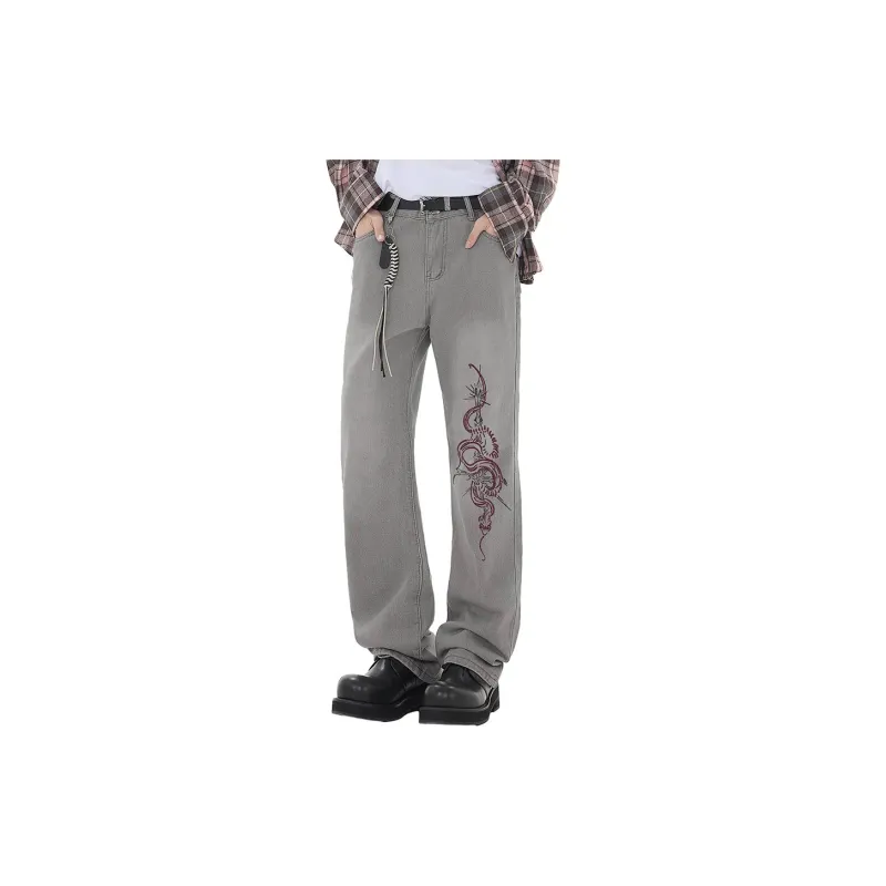 PEIMENG Jeans Unisex-14