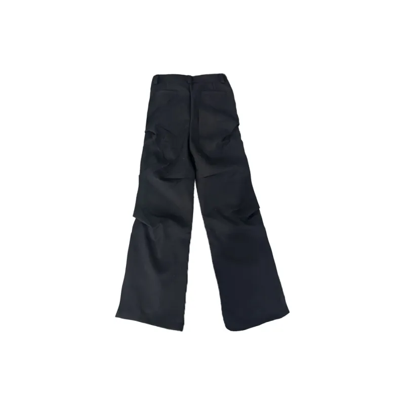 Kudamm Casual Pants Unisex Black-1