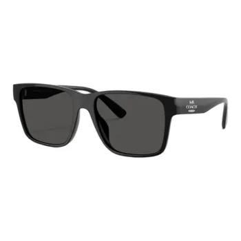 COACH Resin Square Sunglasses Men's Multicolor