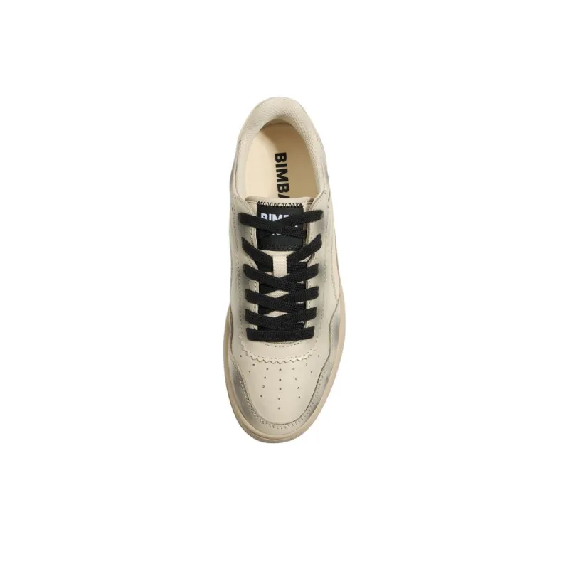 BIMBA Y LOLA Distressed Leather Sneakers-4