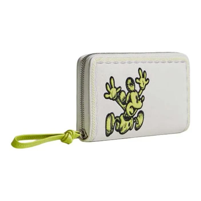 Desigual PU Polyurethane Wallet Women's White-1