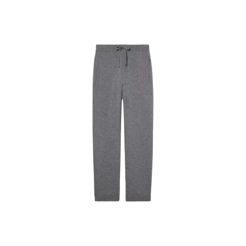 GUCCI Knitted Sweatpants Men's Gray-0
