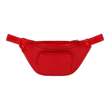 Supreme Leather Fanny Pack Unisex Red