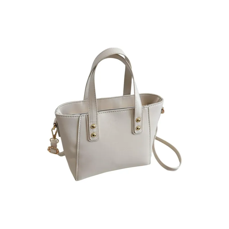 Yalu PU Handbag, Shoulder Bag Regular Women's White/Black/Silver/Khaki/Brown-2