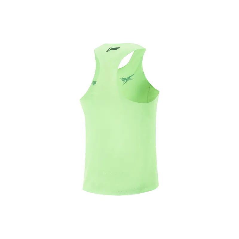 LiNing Dragon Sparrow Tank Top Men's Light Neon Green-1