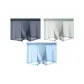 Dark Gray+Silver Gray+Blue