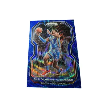 PANINI Thunder Alexander SGA High End Royal Blue Boogie Holographic Card Prizm Player Card Rare Card Sports Cards 1 Pc
