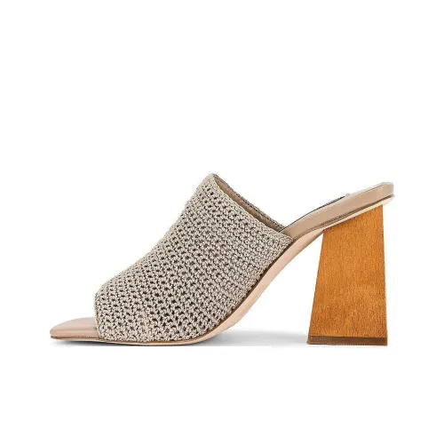 STEVE MADDEN Slip-Resistant Slide Slippers Women's Gold