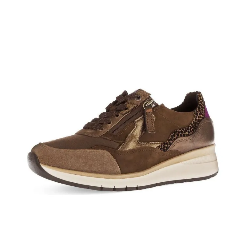 Gabor Comfort Low-Top Casual Shoes Women's Brown-2
