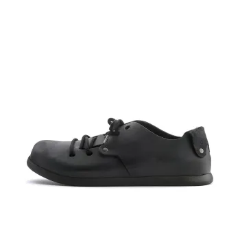 Birkenstock Low Top Casual Shoes Unisex Black Narrow Fit