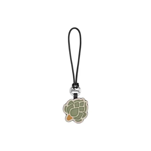 LONGCHAMP Cow Leather Pendants Unisex Bay Laurel Green