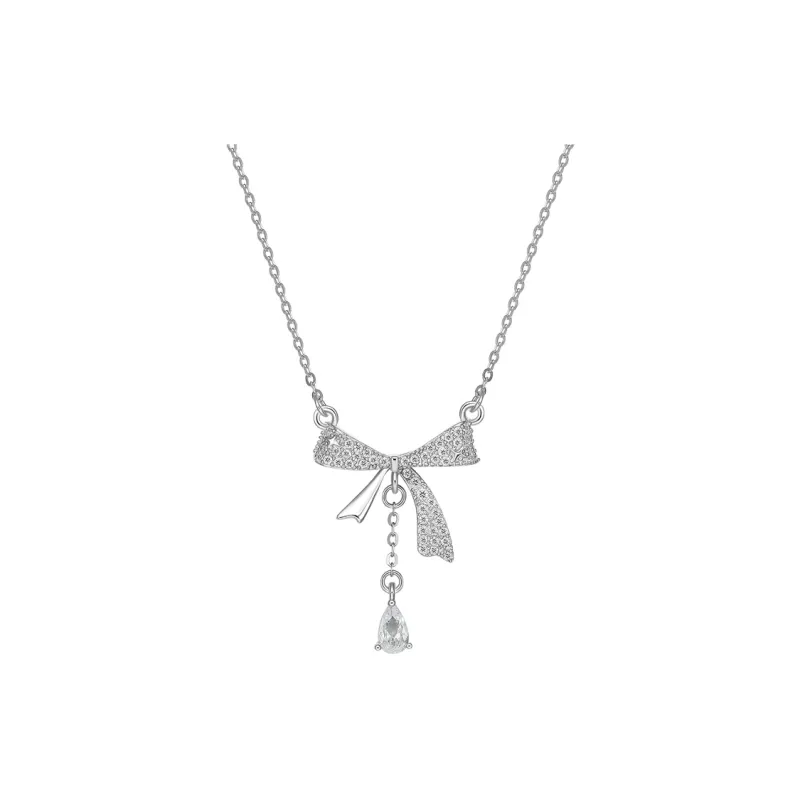 ZHOU LIU FU S925 Silver Necklaces Women's-0