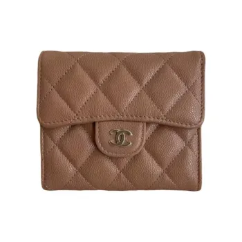 CHANEL Classic Small Flap Wallet Beige AP0231