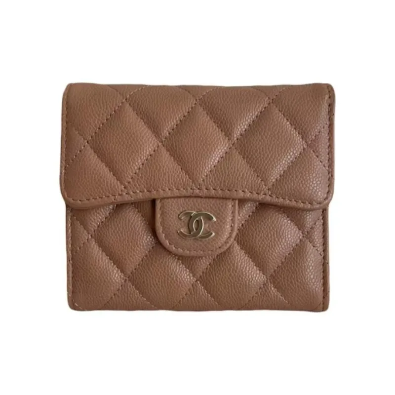 CHANEL Classic Small Flap Wallet Beige AP0231-0
