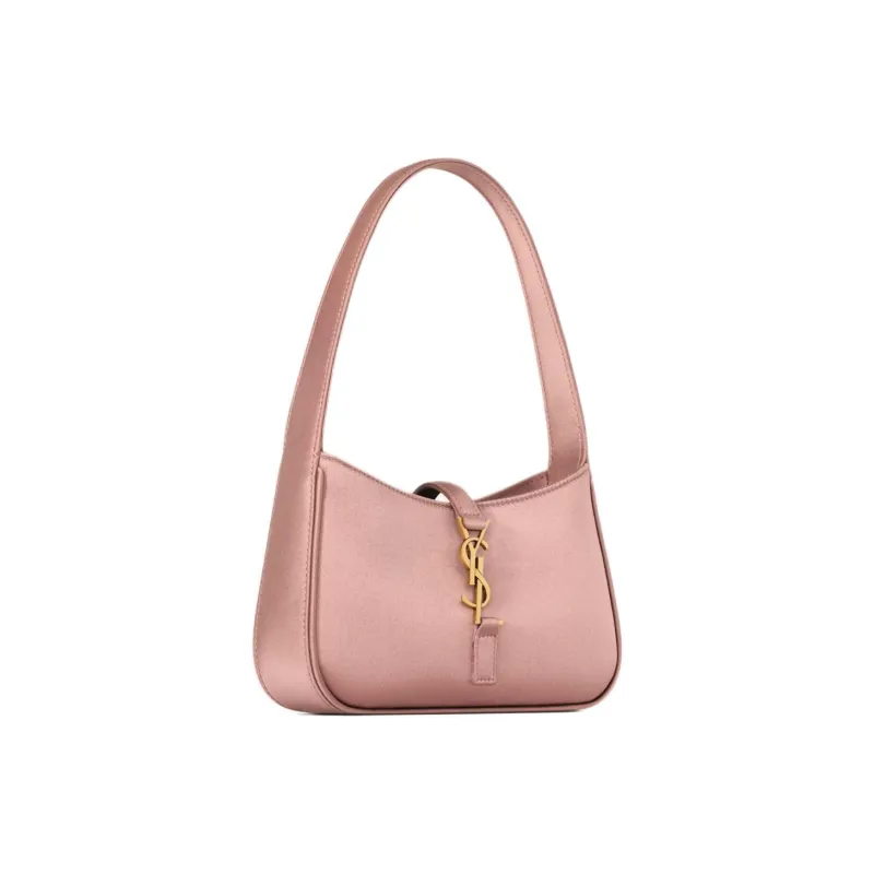 SAINT LAURENT Viscose Handbag, Shoulder Bag Mini Women's Pink-1