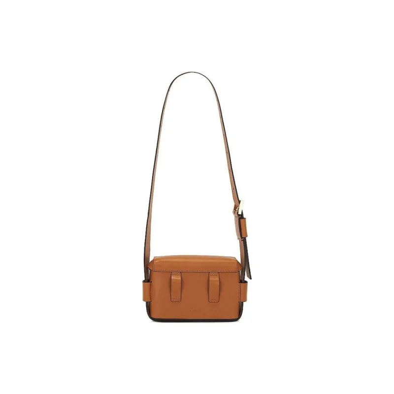 ALLSAINTS Cow Leather Shoulder Bag Women's Brown-1