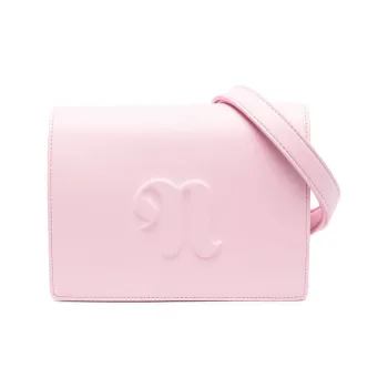 NANUSHKA Debossed logo Flap Shoulder Bag