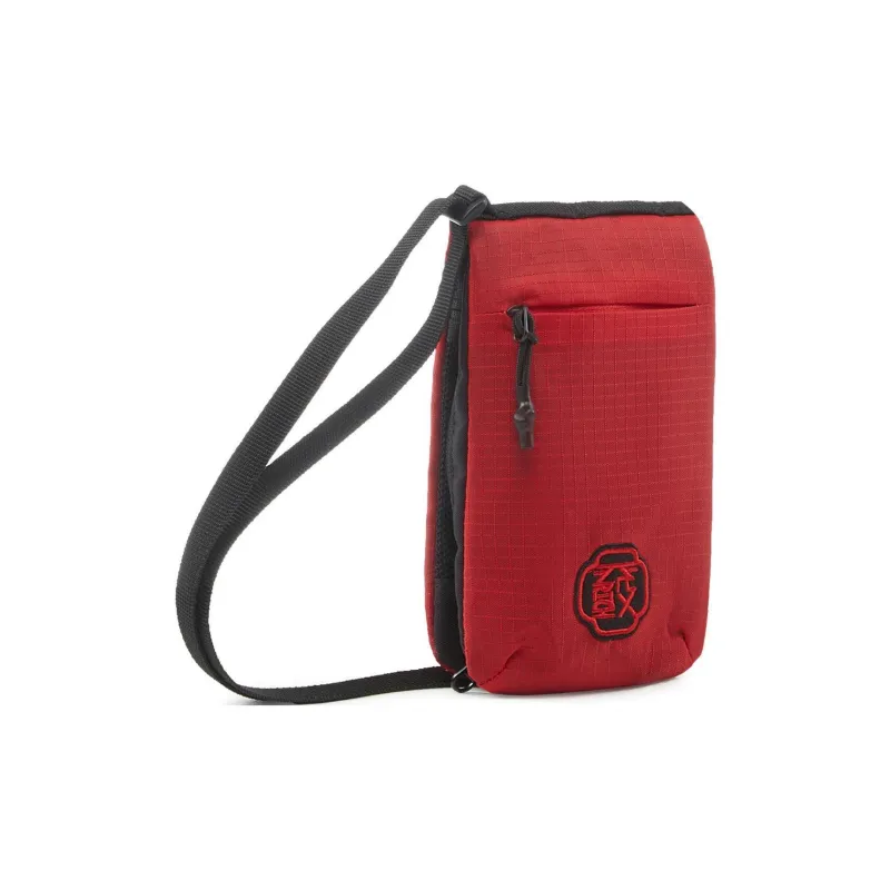 LiNing Rijin Doujin Collection Polyamide Shoulder Bag, Crossbody Bag, Cell Phone Pouch Unisex Vermilion-3