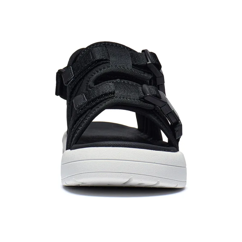 LiNing Sports Life Collection Beach Sandals Women's Black White-2