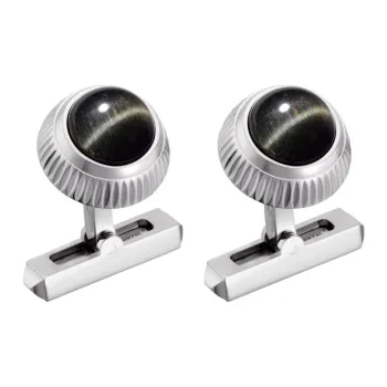 CARTIER Sterling Silver Cufflinks Men's Silver