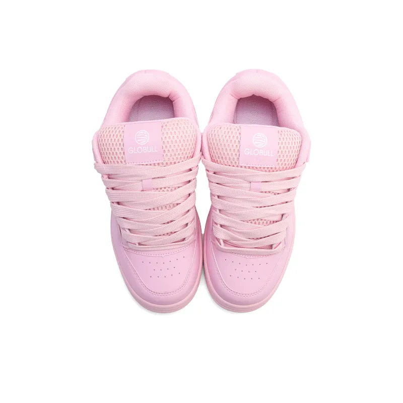 GLO BULL Skateboard Shoes Unisex Low Top Light Pink-3