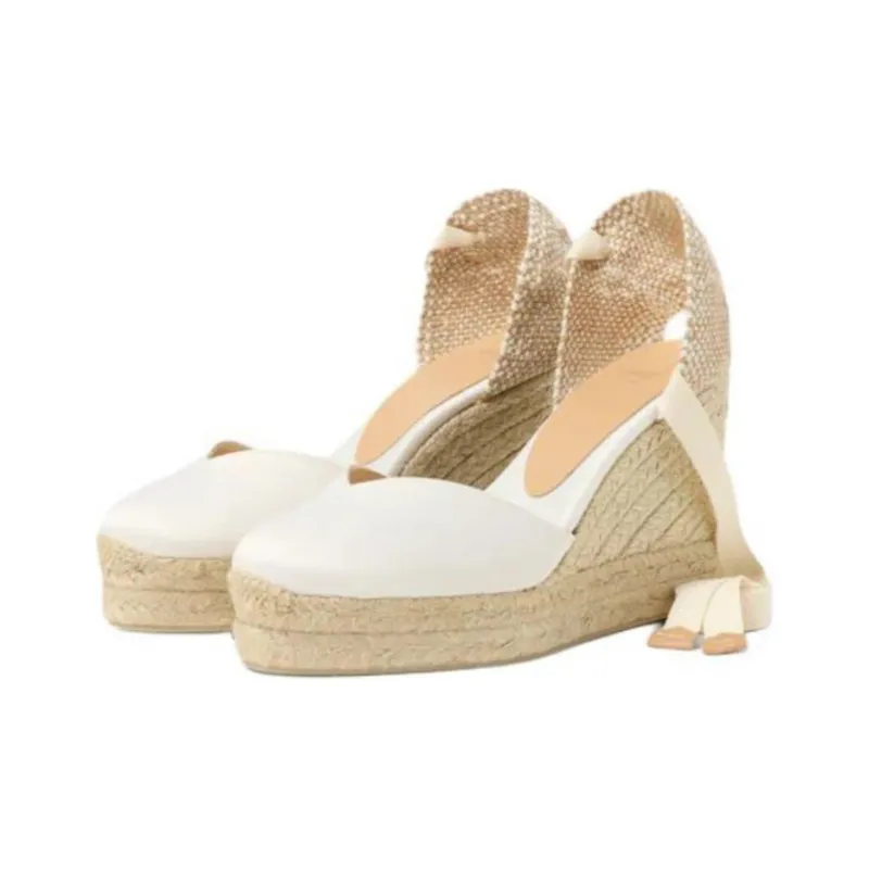 Castañer Chiara Strap Sandals Women's Ecru-2