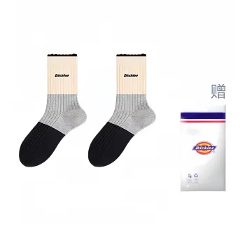 Dickies Thick Terry Warm Breathable Fall And Winter Crew Socks Unisex
