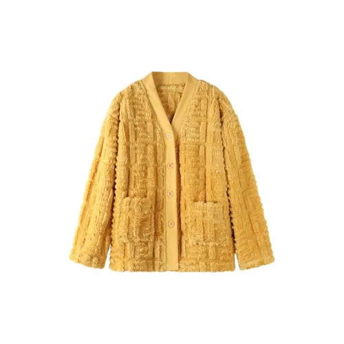MIIOW Pajama Tops Women's Yellow