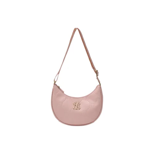 MLB Artificial Leather Shoulder Bag Regular Women's Pink
