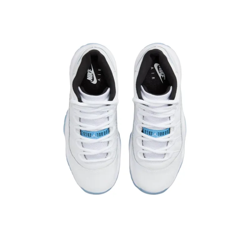 Jordan Air Jordan 11 Anti Kick Cushioning High Top Children's Basketball Shoes White Unisex-3