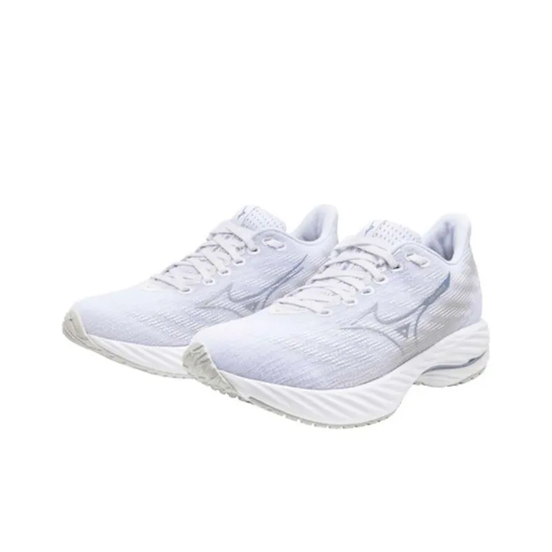 Mizuno Women's Wave Rider 28 Super Wide 'White Purple Impression' Women's-1