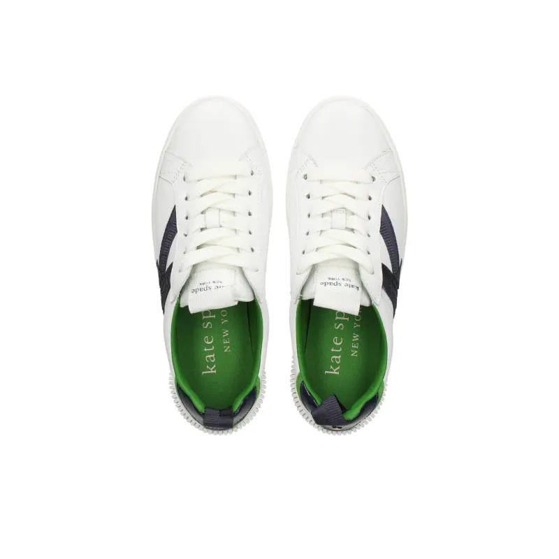 kate spade Embossed-logo Leather Sneakers-4