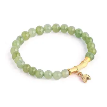 CHINA GOLD Bracelets White Jade/Pale Greenish White Jade Women's
