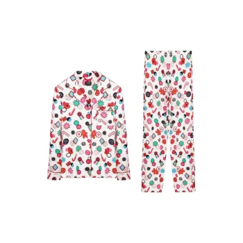 Kate Spade FW24 Pajama Set Women's Milk White