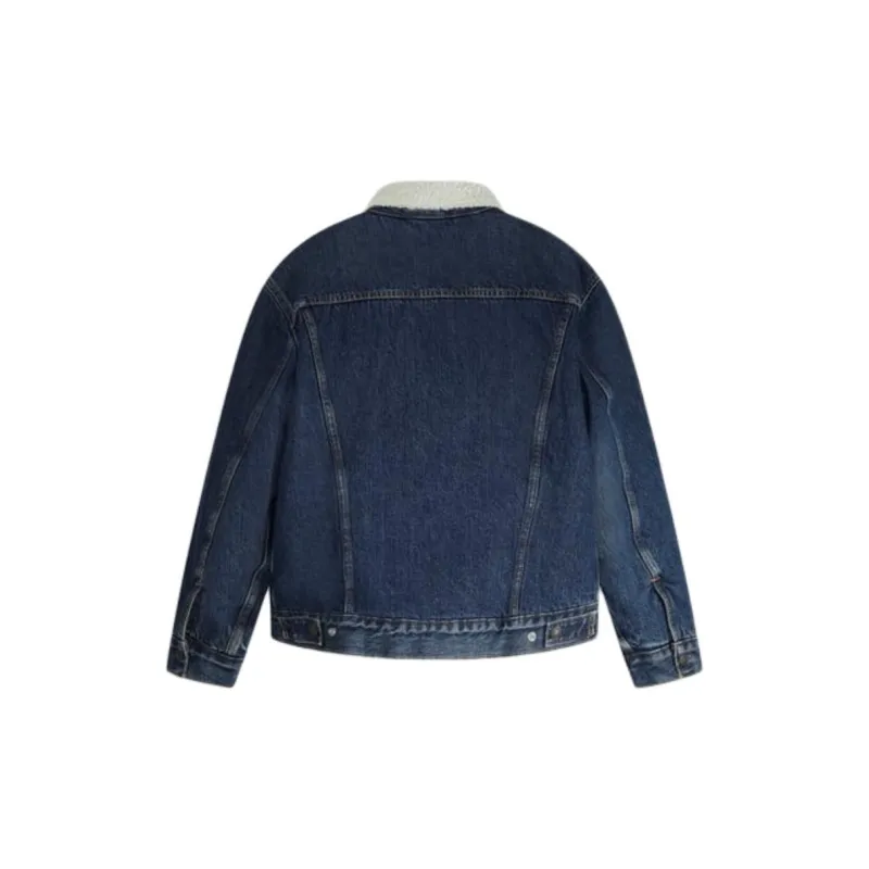 Levis Shearling lined Denim Jacket-1