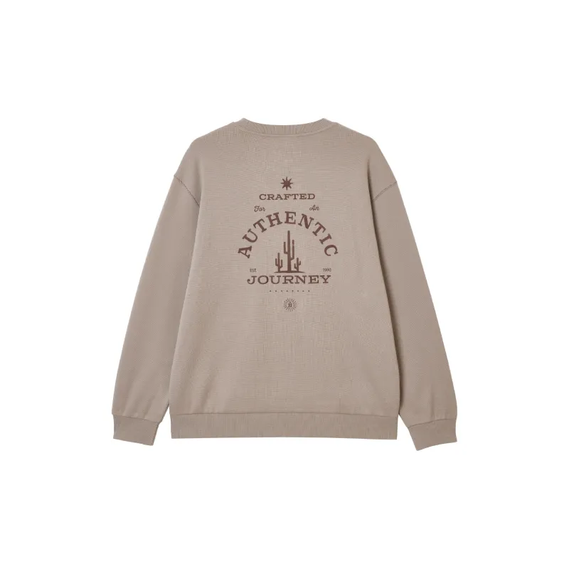 JACK JONES· Sweatshirt Men's Mushroom Brown-1