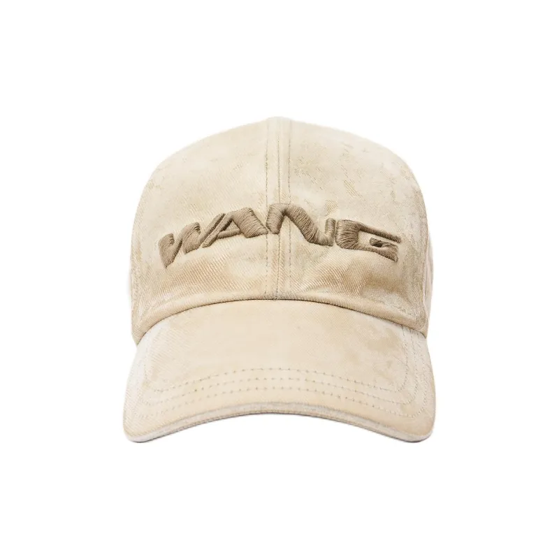 Alexander Wang 3D Logo embroidered Denim Cap-1