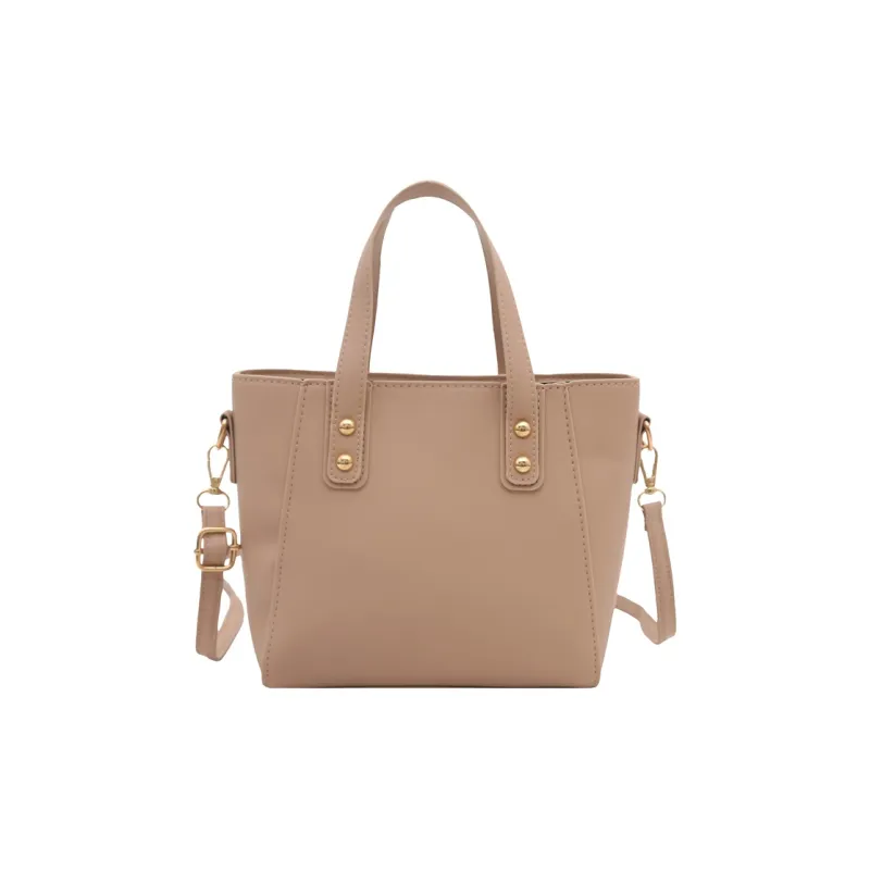 Yalu PU Handbag, Shoulder Bag Regular Women's White/Black/Silver/Khaki/Brown-10