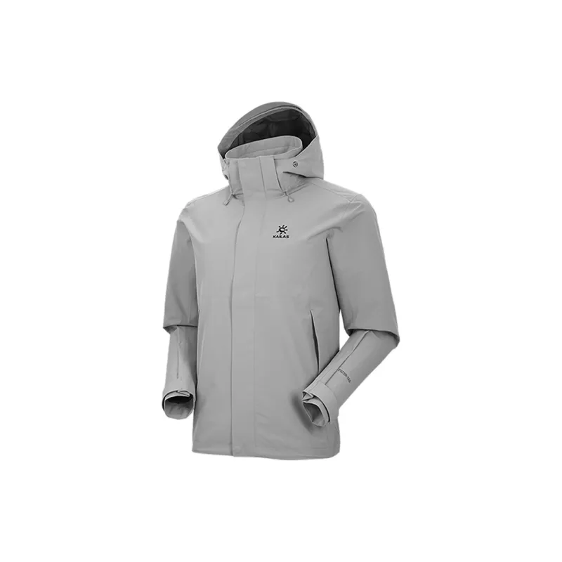 KAILAS Water-Resistant Windproof Breathable Windbreaker Jacket Men's Green Stone-7