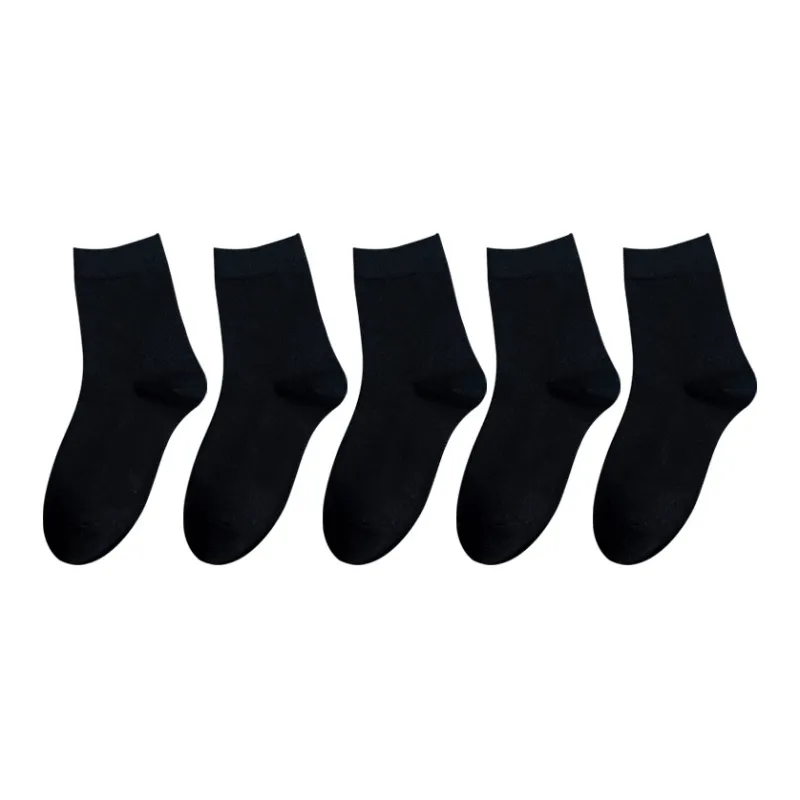 XIANSINIAO Mid Calf Socks Women's 5 Pack-2