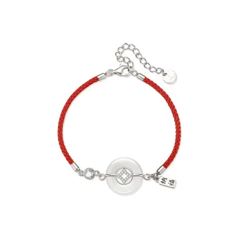CHINA GOLD Chalcedony Jade Bracelets Women's