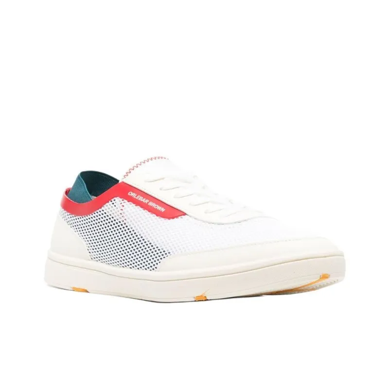 ORLEBAR BROWN Larson Ob Low-Top Skateboard Shoes Men's White-2