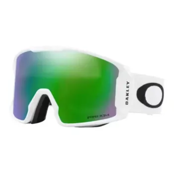 Oakley TR/Memory Plastic Irregular Shape Sunglasses Unisex White