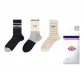 [3 Pack]Black/Gray Stripes/Gray/White Stripes