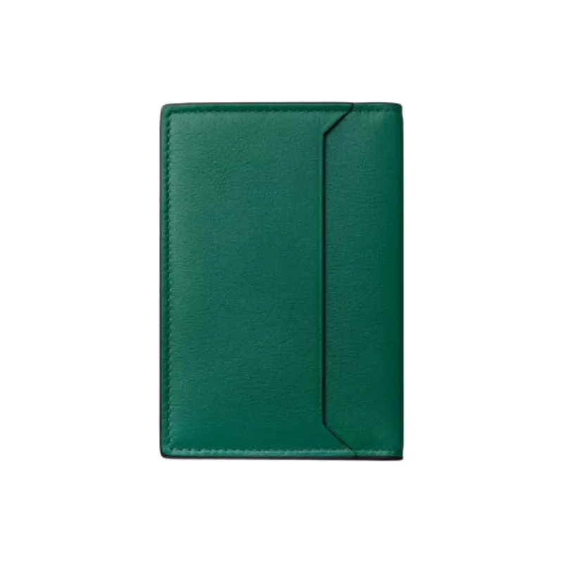 CARTIER Trinity Series Calfskin Card Holder Women's Green-1