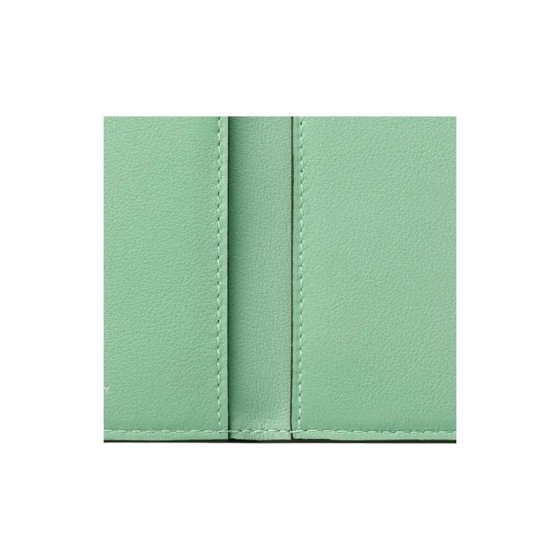 CARTIER Must De Cartier Cow Leather Card Holder Women's Gradient Leaf Green-3